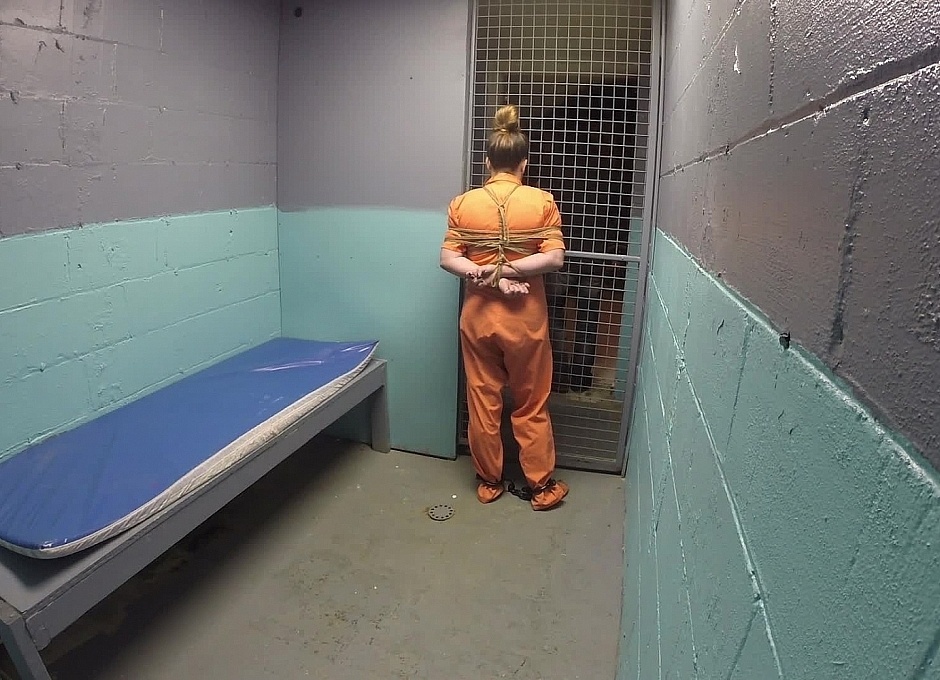 Mia And Jec Tied And Shackled