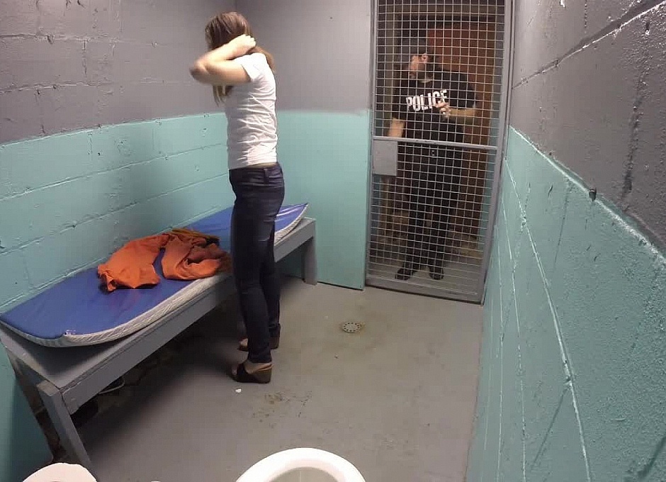 Rachel Arrested At A Bar Part#2