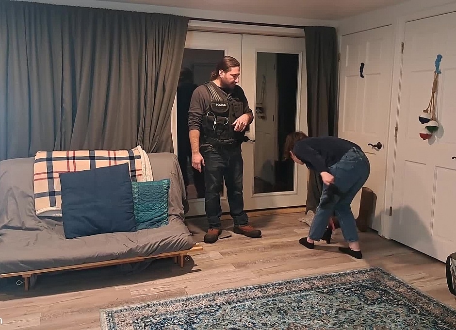 Marie Arrested By Fake Cop Part#1